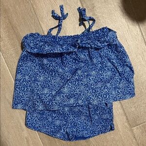 Cat & Jack Navy Floral Dress